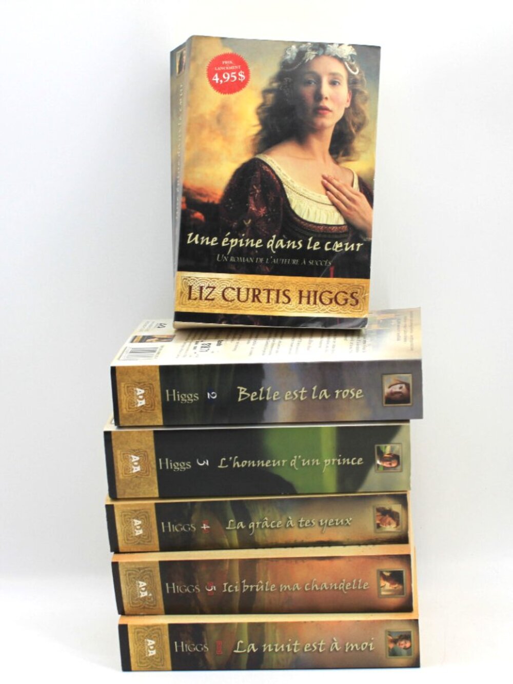 Lot 6 Livres Liz Curtis Higgs Lowlands Et Highlands Écossais French
